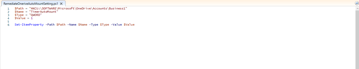 Review and create the configuration profile